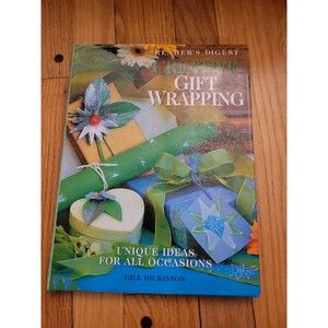 Creative Gift Wrapping Book Reader's Digest 1997 All Occasions Hard Cover